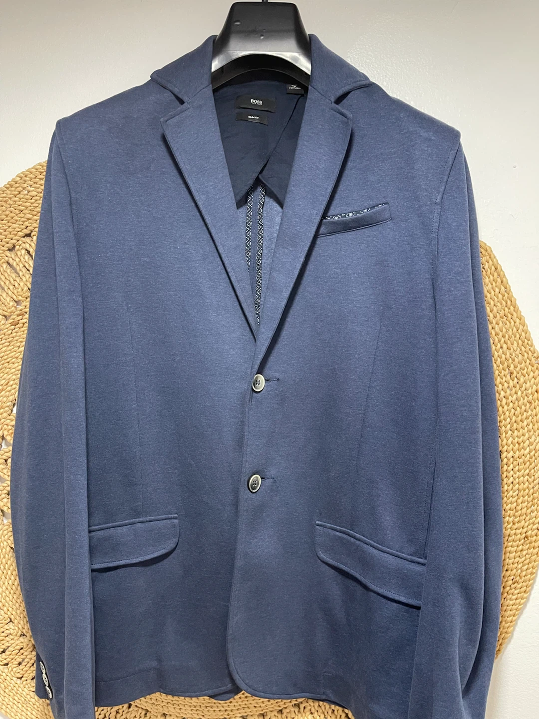 BOSS Hugo Boss Navy Slim Fit Blazer - photo 2