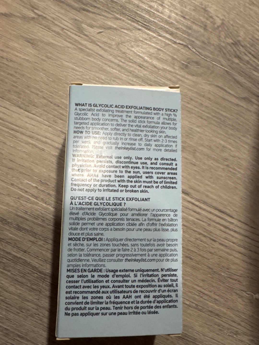THE INKEY LIST Glycolic Acid Exfoliating Body Stick - photo 2
