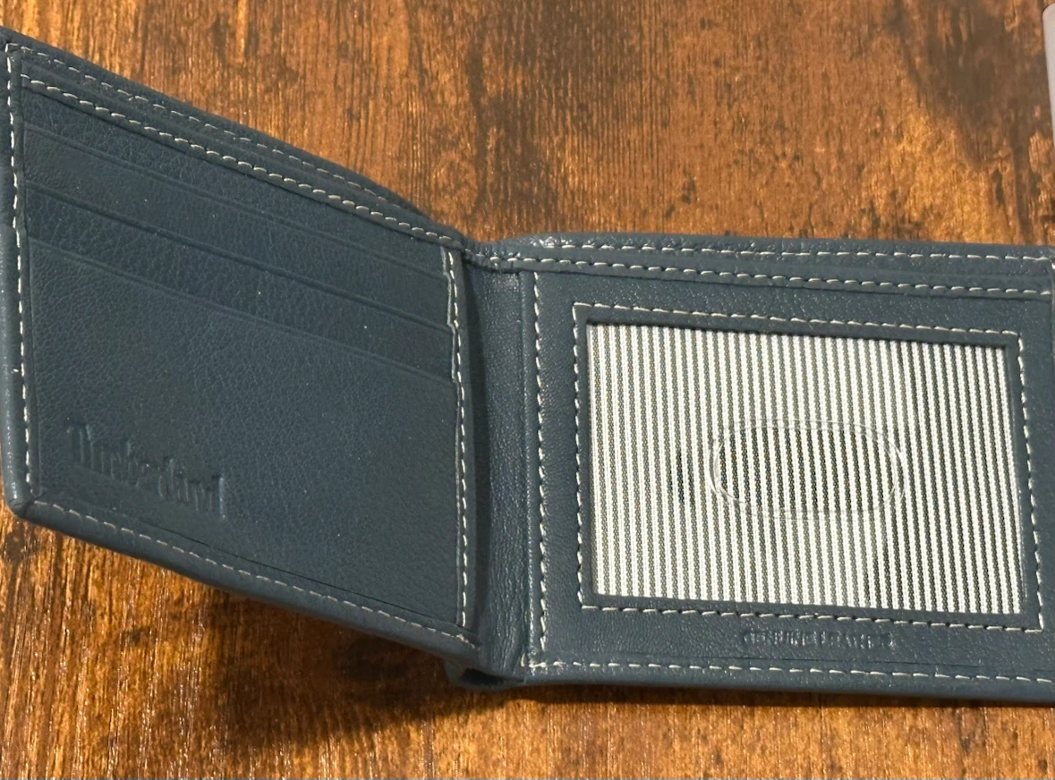 Timberland Bi-Fold Wallet - Blue - photo 3