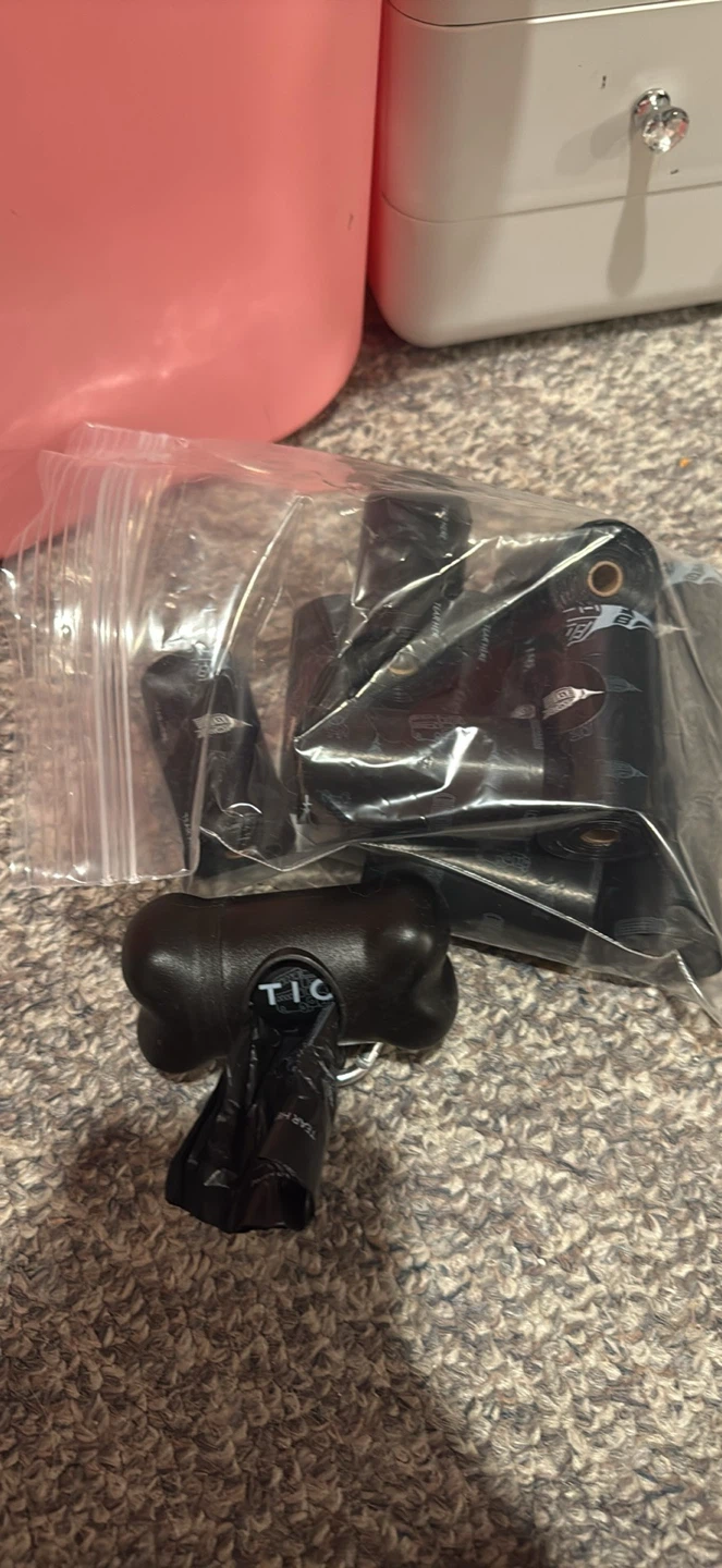 Dog Poop Bag Dispenser with Bags