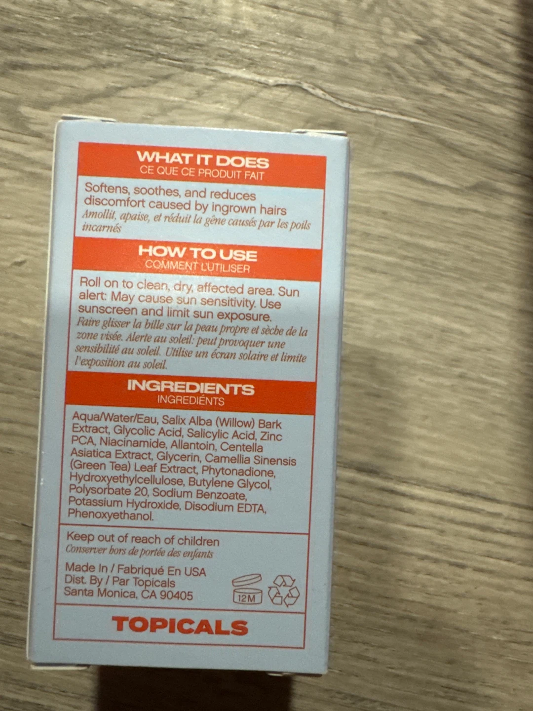 Topicals Ingrown Tonic Lotion - photo 3