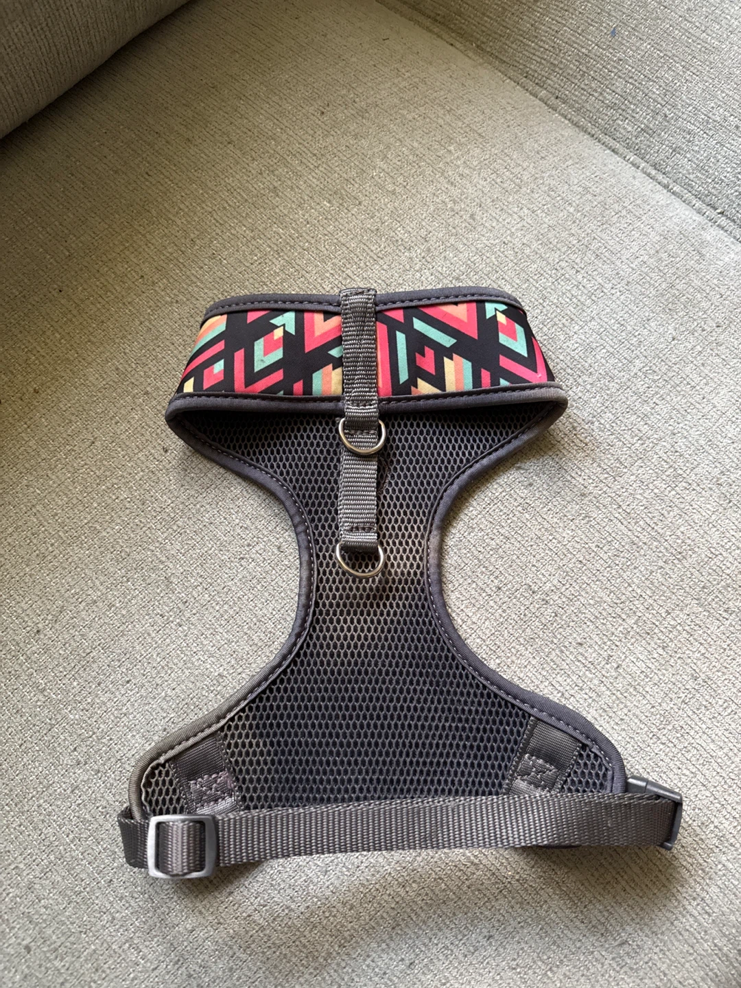 Geometric Pattern Mesh Dog Harness - photo 2