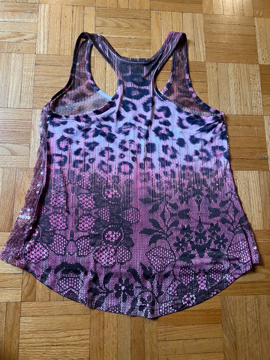 Charlotte Russe Women's Tank Top with Sequins - Size S - photo 3