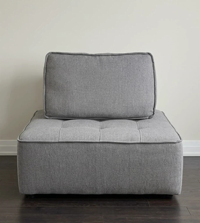 Structube Leon Modular Interchangeable Sofa – Light Grey