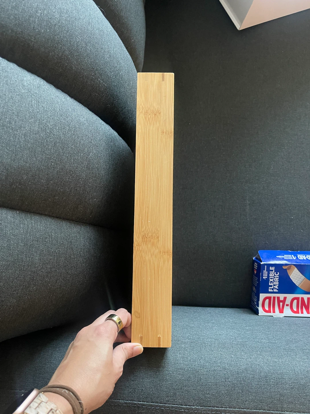 Bamboo Cutlery Organizer Tray - photo 2