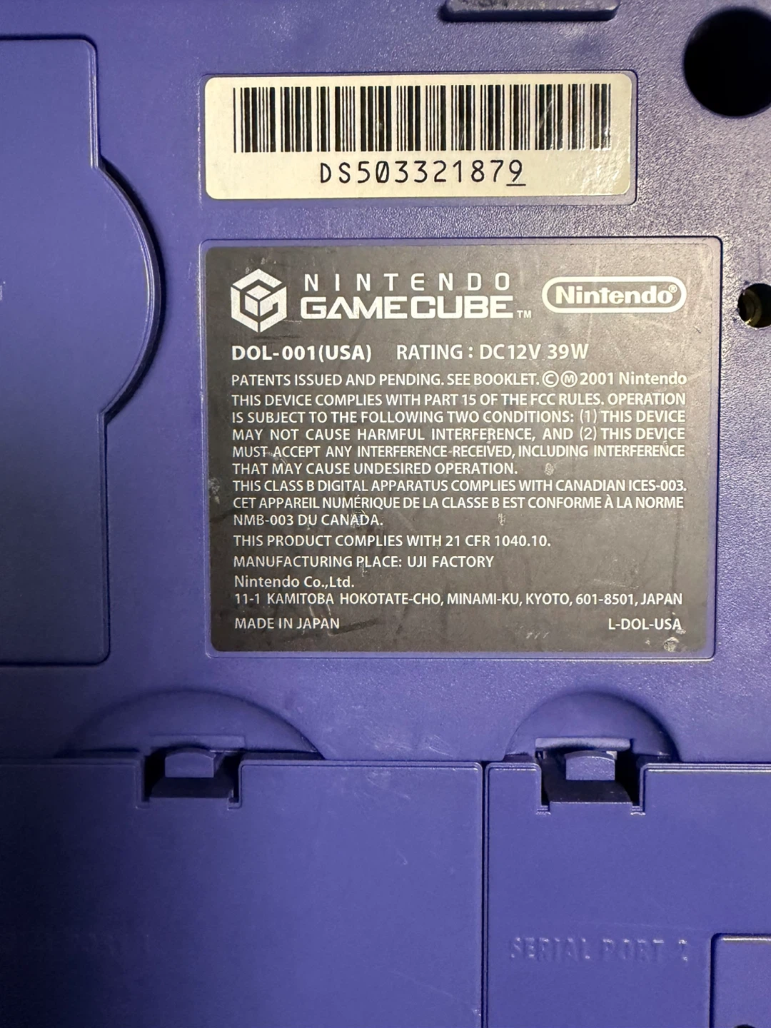 Nintendo GameCube DOL-001 + Mario + 2 Manettes + Mémoire - photo 3