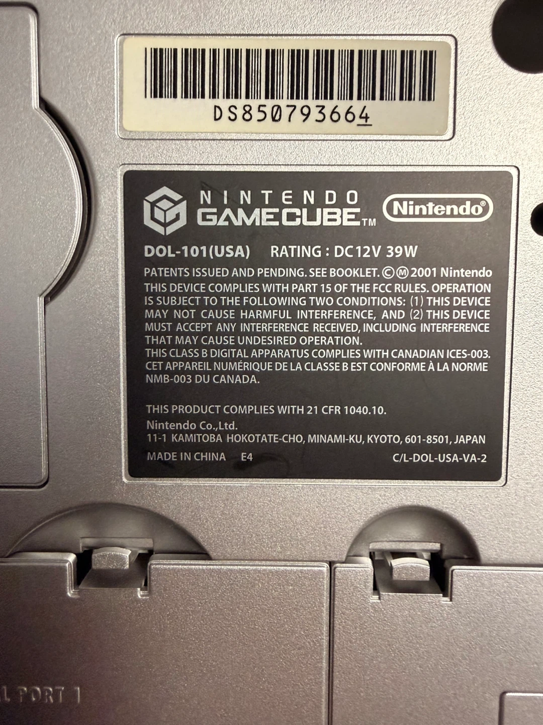 Nintendo GameCube DOL-101 + Manette + 2 Jeux - photo 3