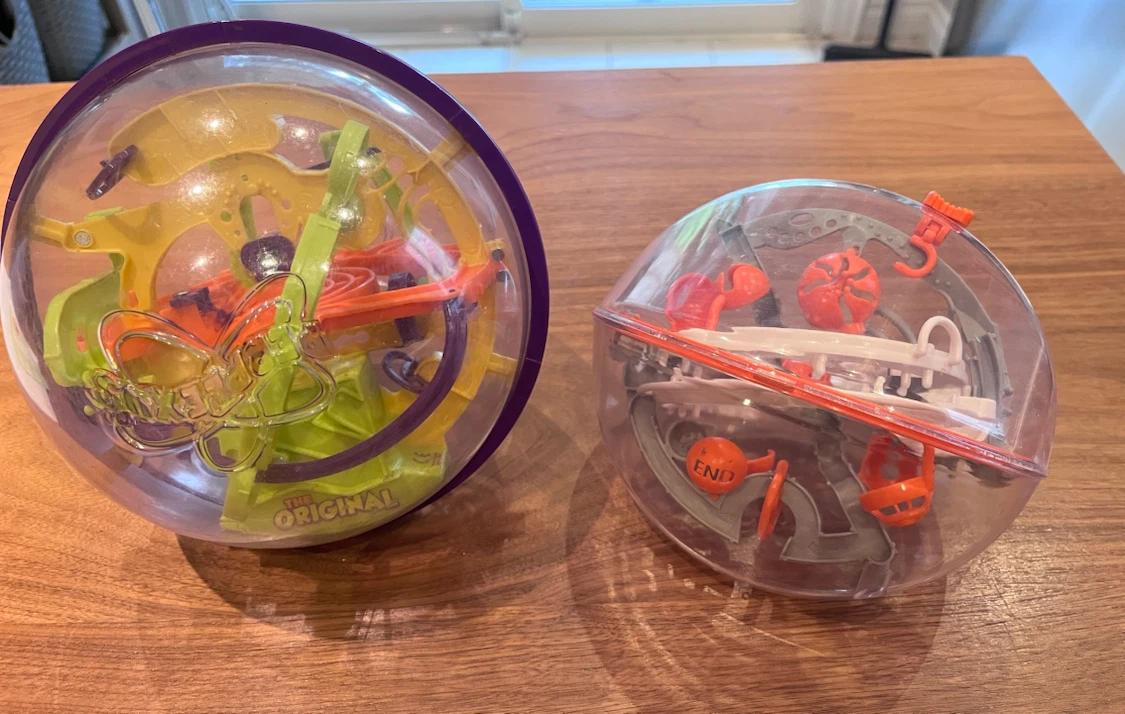 The Original Perplexus & Perplexus Rookie Puzzle Balls
