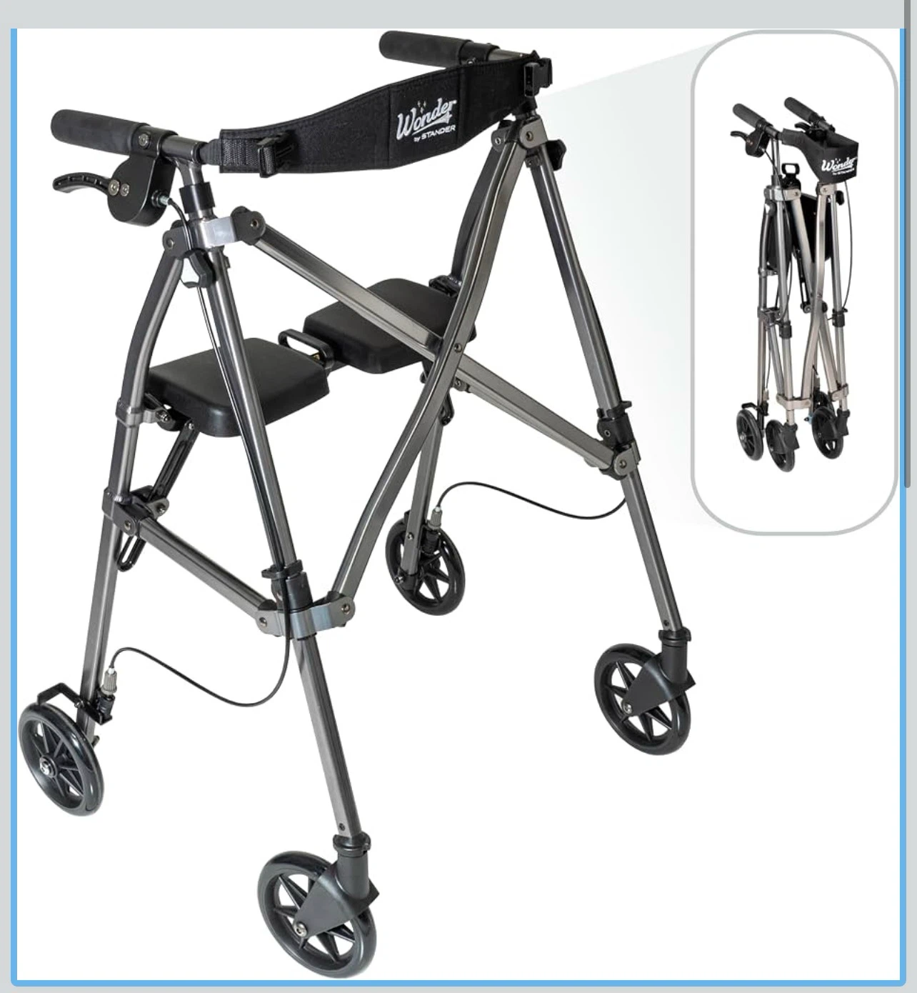 brand new Wonder Rollator Folding Walker