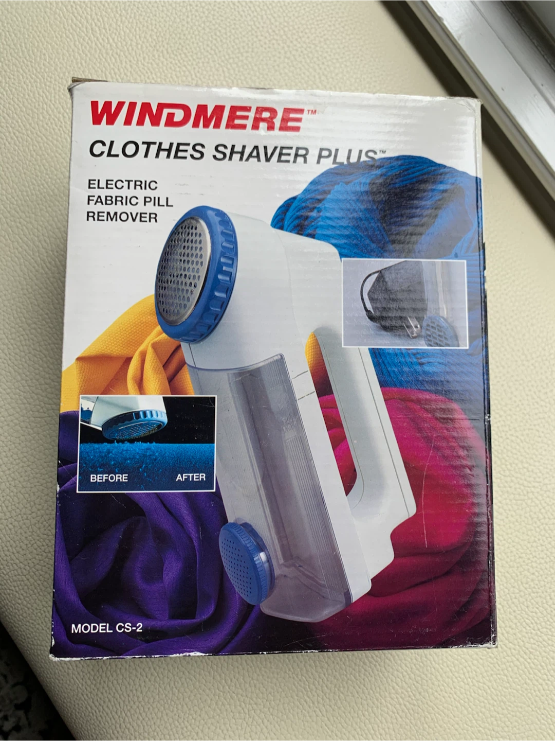 Windmere Clothes Shaver Plus Fabric Pill Remover