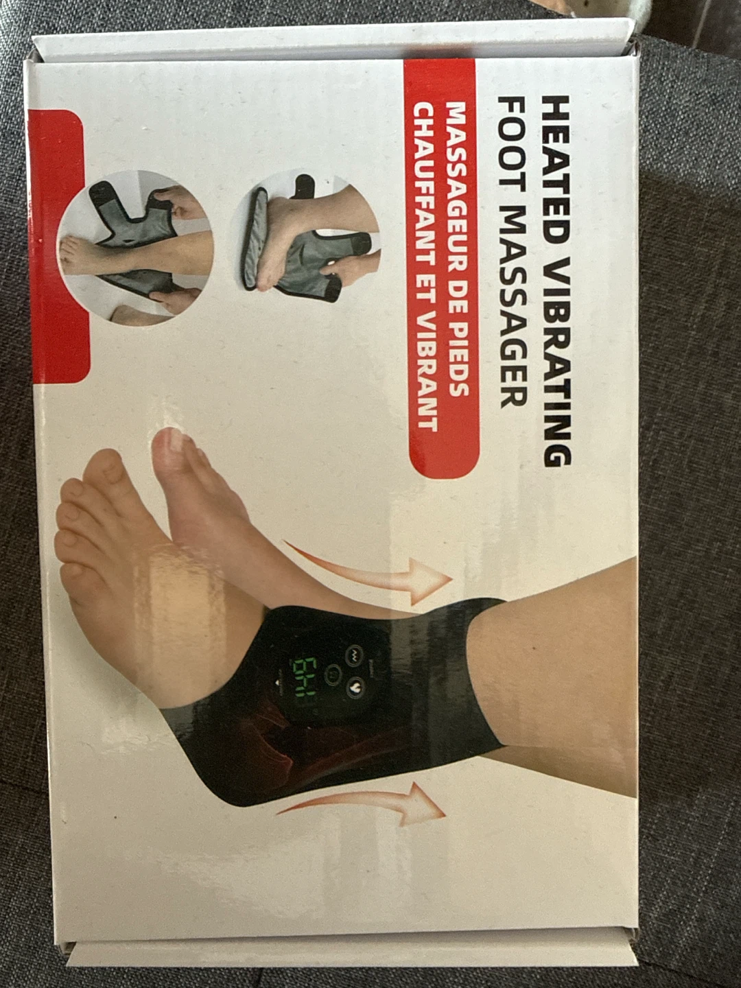 Heated Vibrating Foot Massager