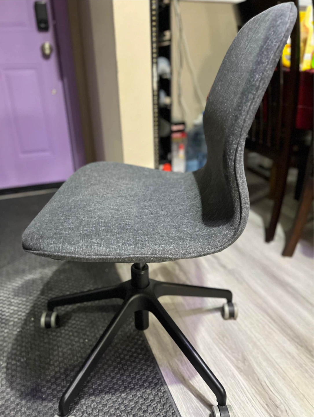 Grey Fabric Office Chair