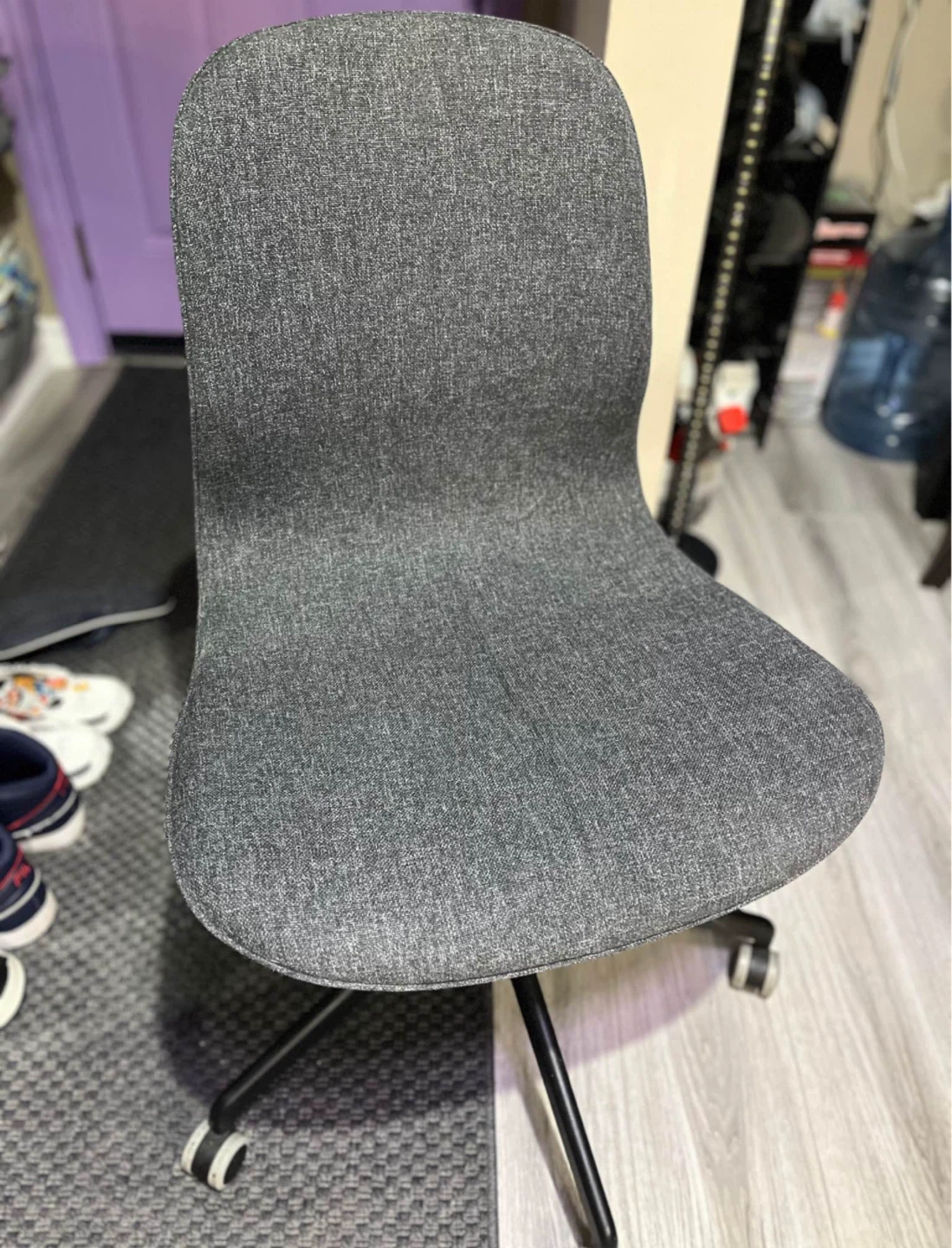 Grey Fabric Office Chair - photo 4