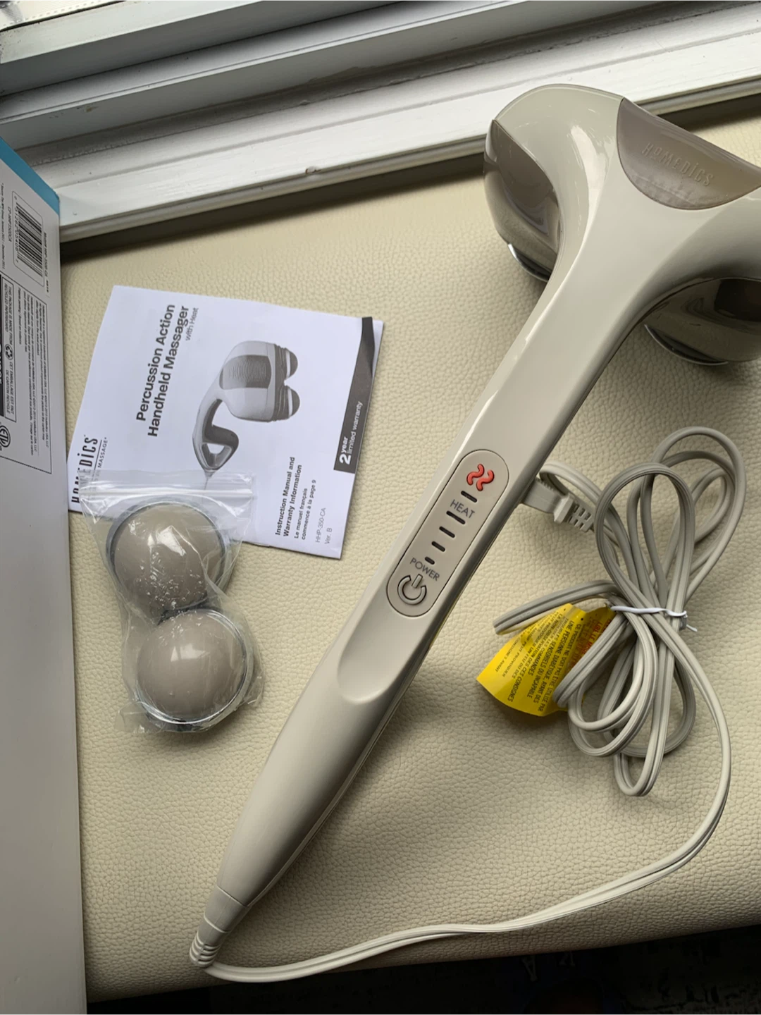 HoMedics Percussion Action Handheld Massager with Heat - photo 2