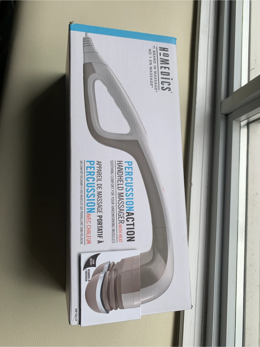 HoMedics Percussion Action Handheld Massager with Heat - photo 4