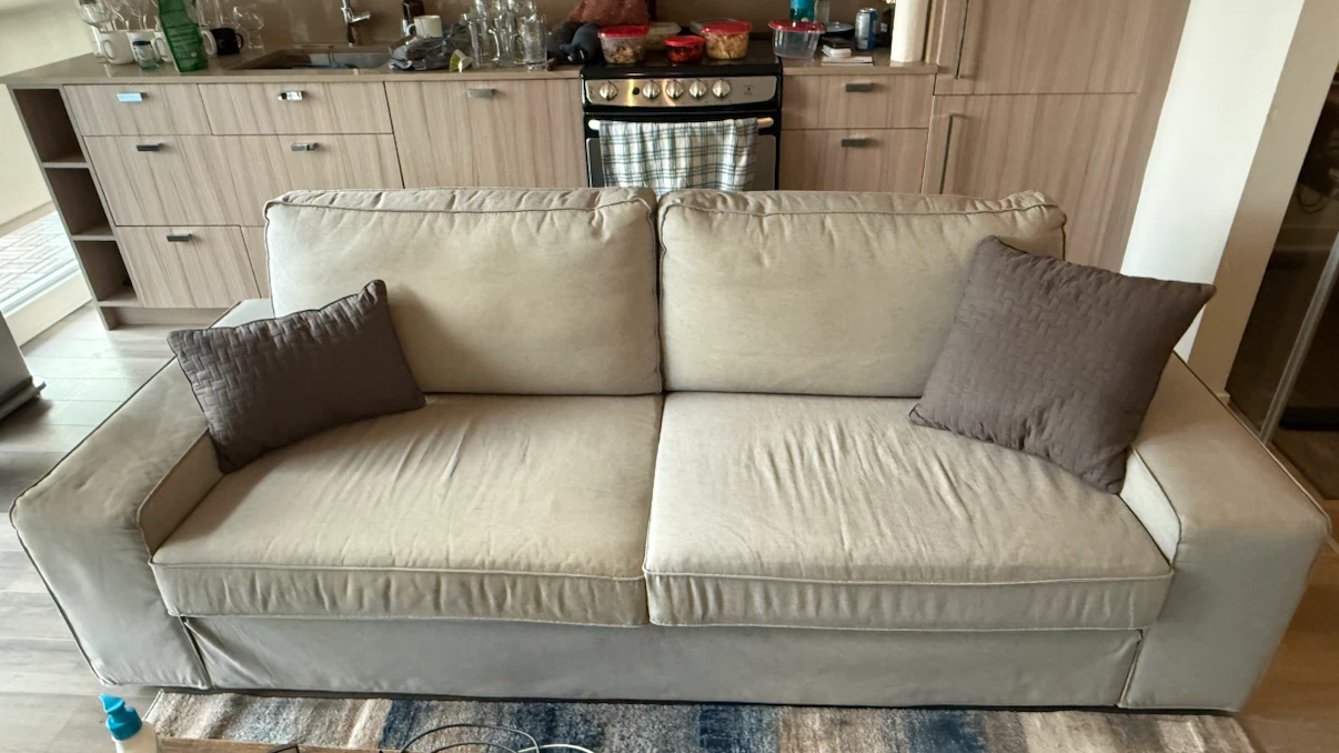 Light Beige Lounge Sofa