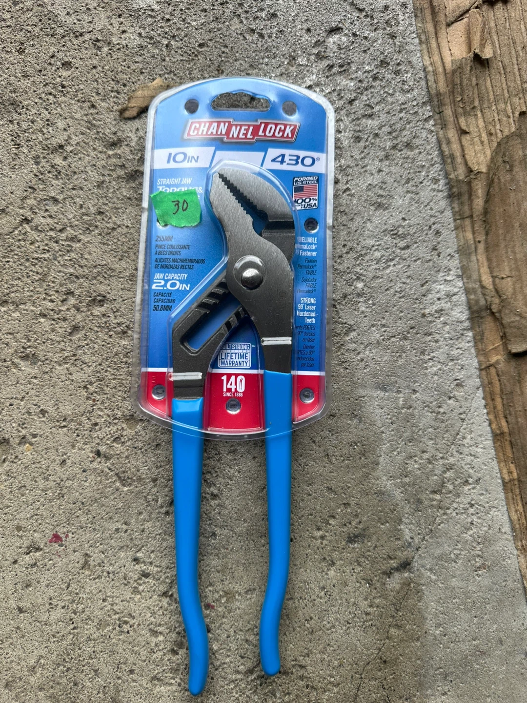 Channel Lock 10-inch 430 Combination Pliers