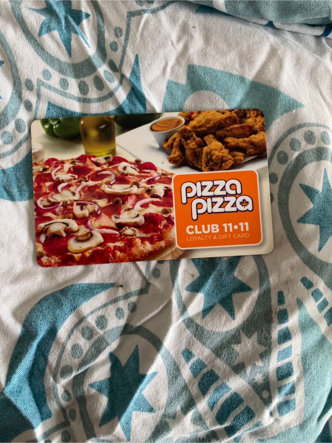 Pizza pizza gift card with $180