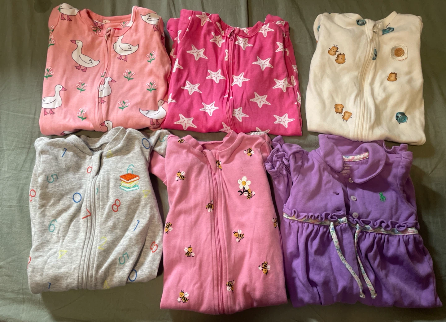 Assorted Baby Onesies
