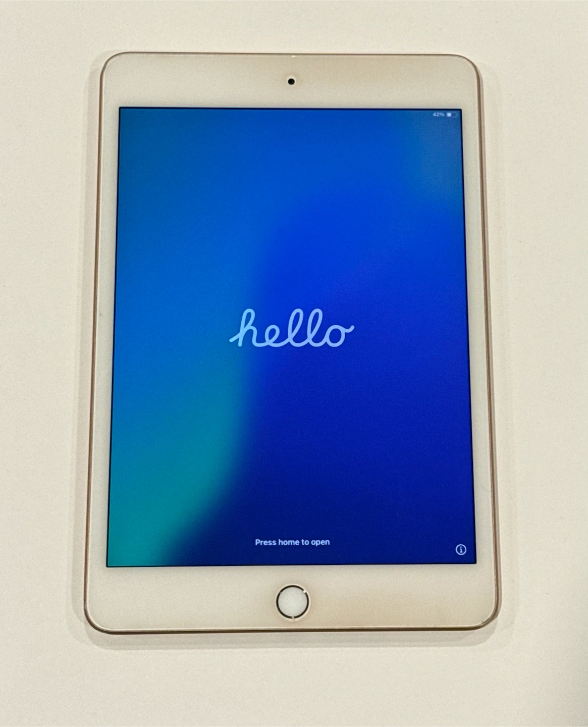 iPad mini (5th generation) - 256GB - Gold - Wifi - photo 2