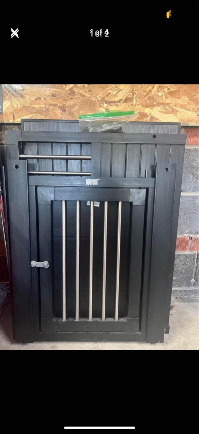 BOOCAA Dog Crate