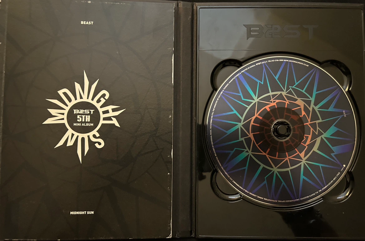 BEAST 5th Mini Album "Midnight Sun" (Kpop) - photo 3