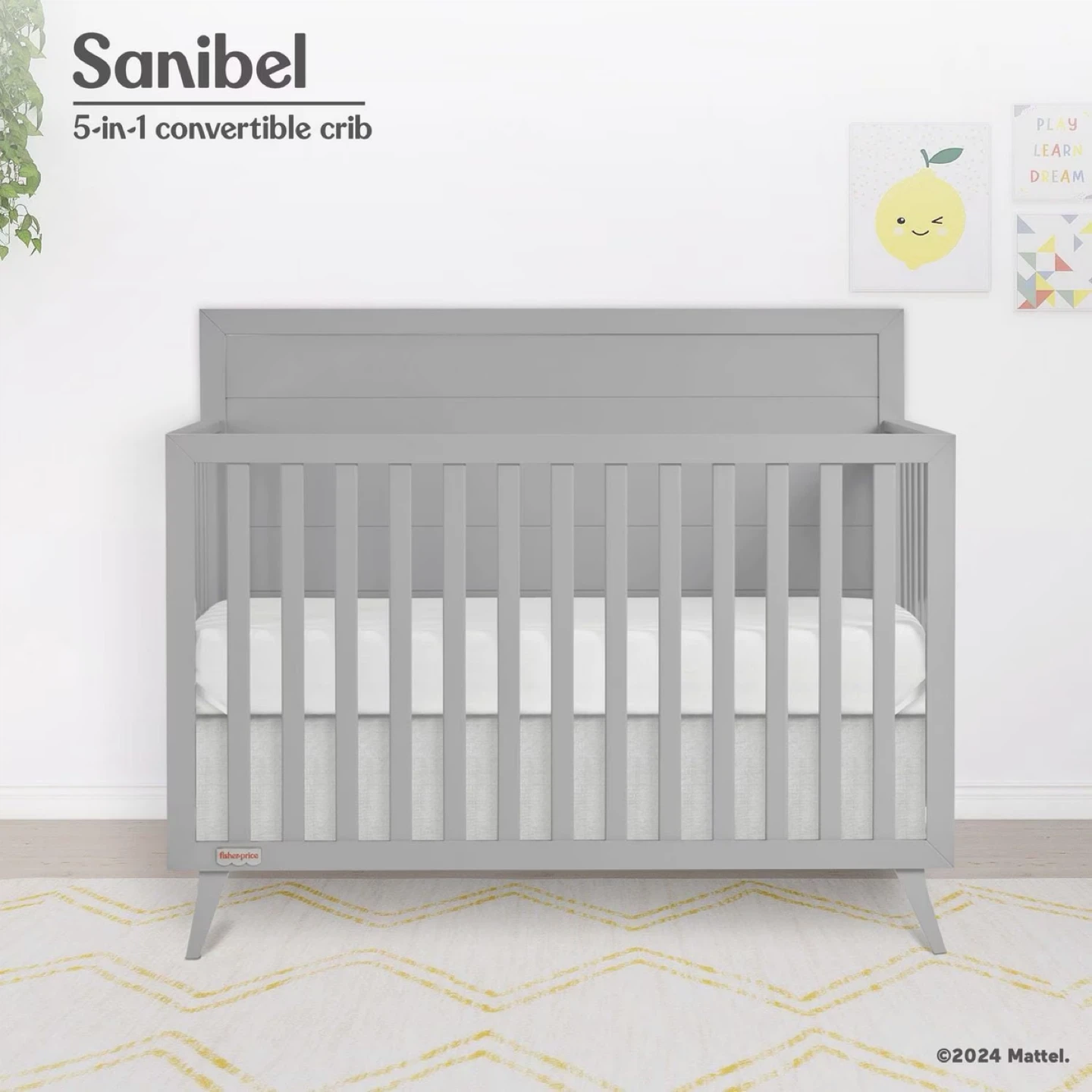 Fisher-Price Sanibel 5-in-1 Convertible Crib