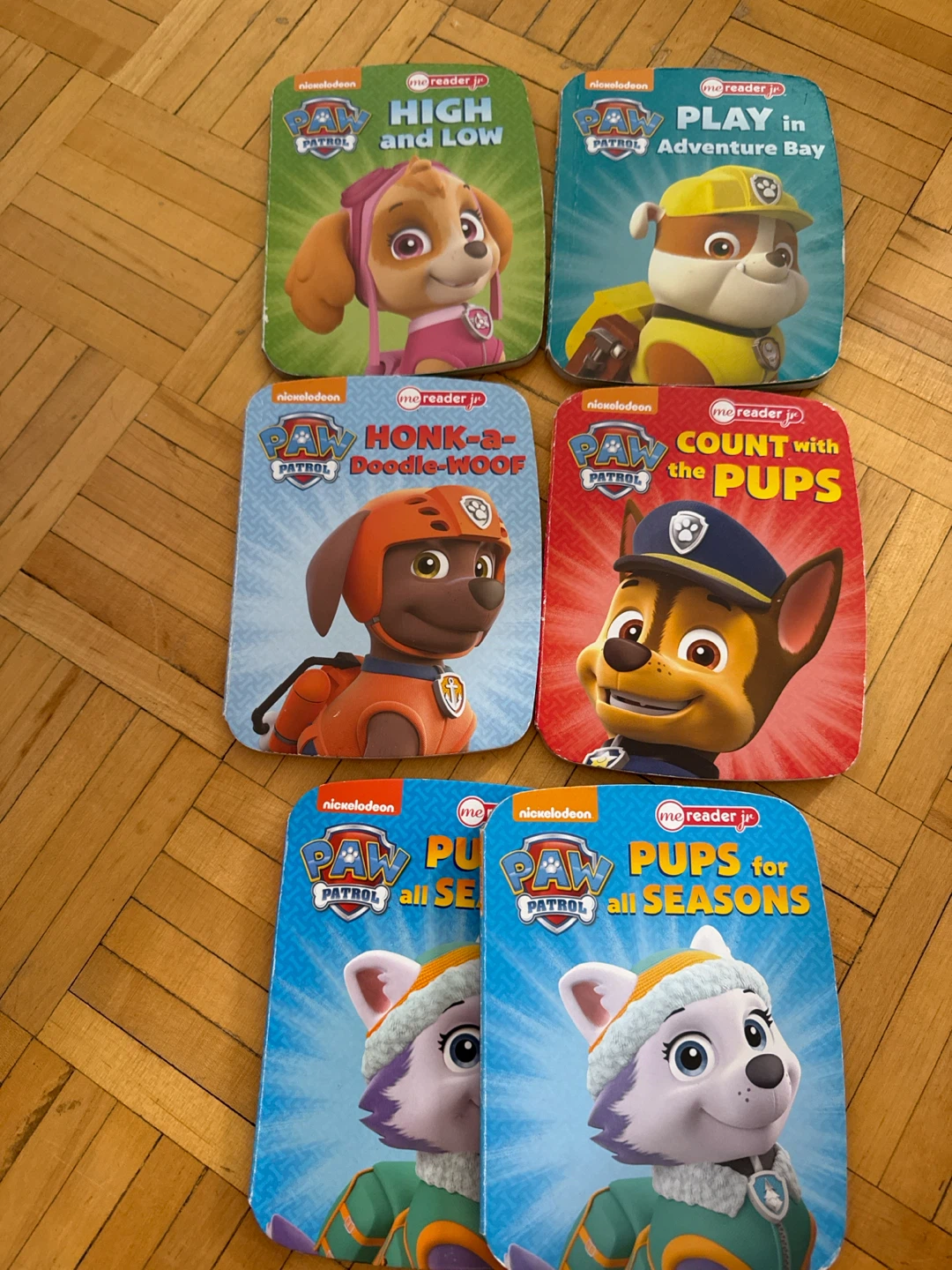 Paw Patrol Me Reader Jr Books (Set of 6)