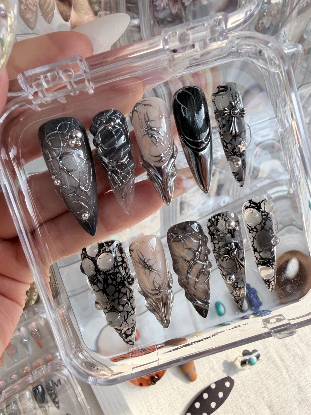 Set of 10 Press-On Nails