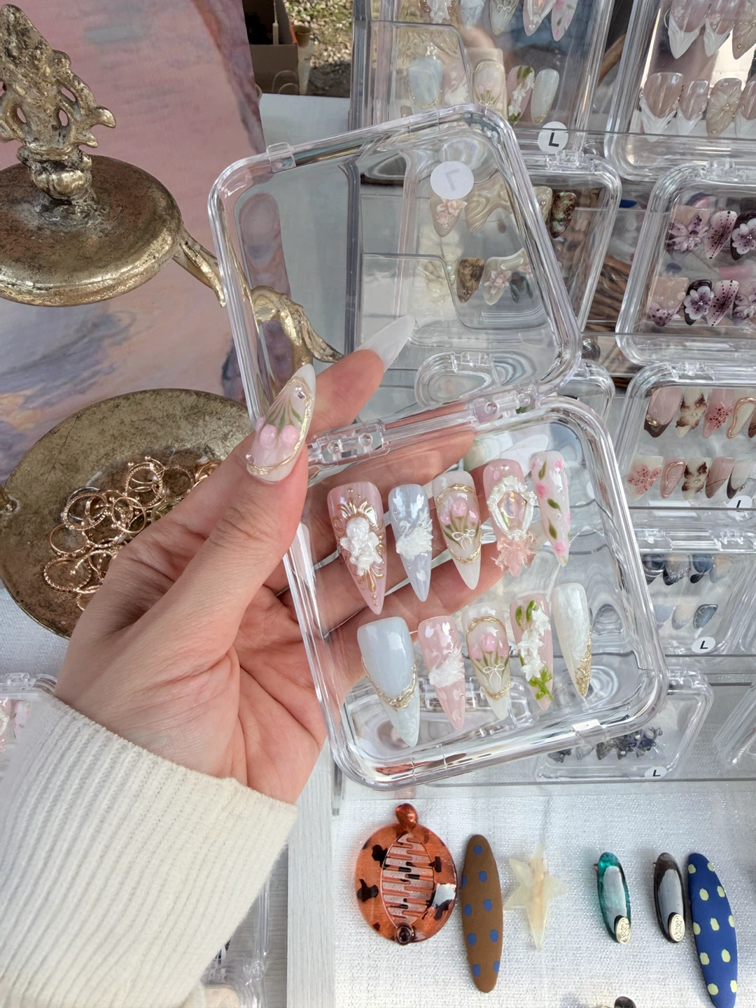 Set of 10 Press-On Nails - photo 2