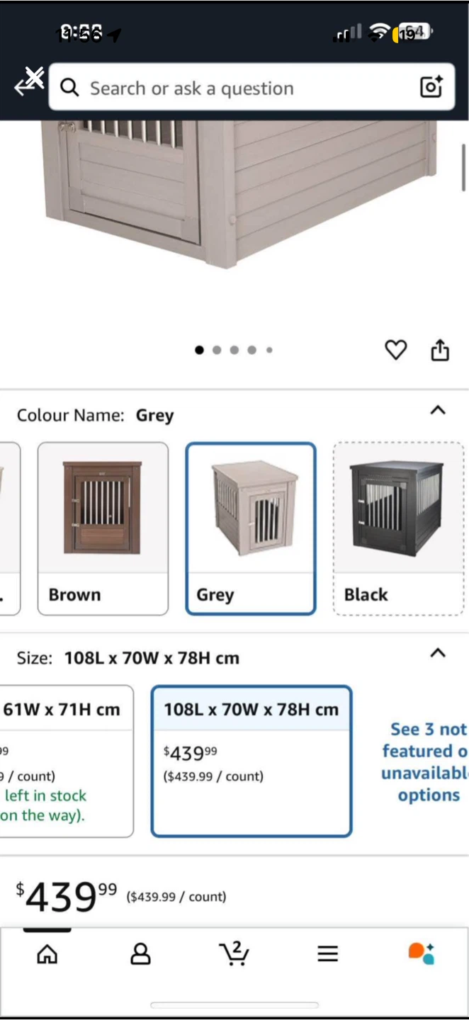 BOOCAA Dog Crate - photo 4