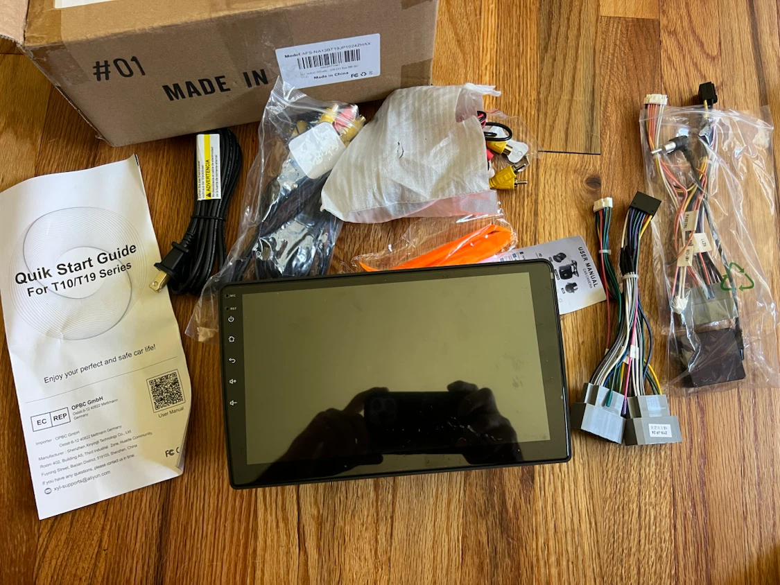 Car Stereo Head Unit with Backup Camera