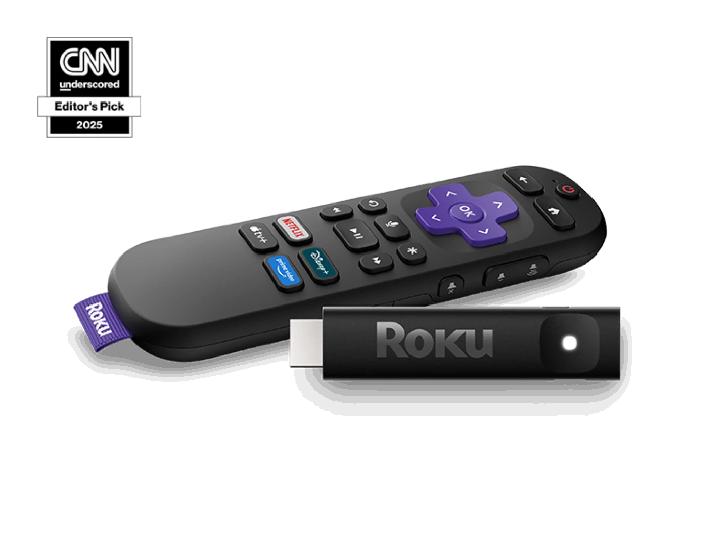 Roku Streaming Stick 4K+ with Rechargeable Remote - photo 2