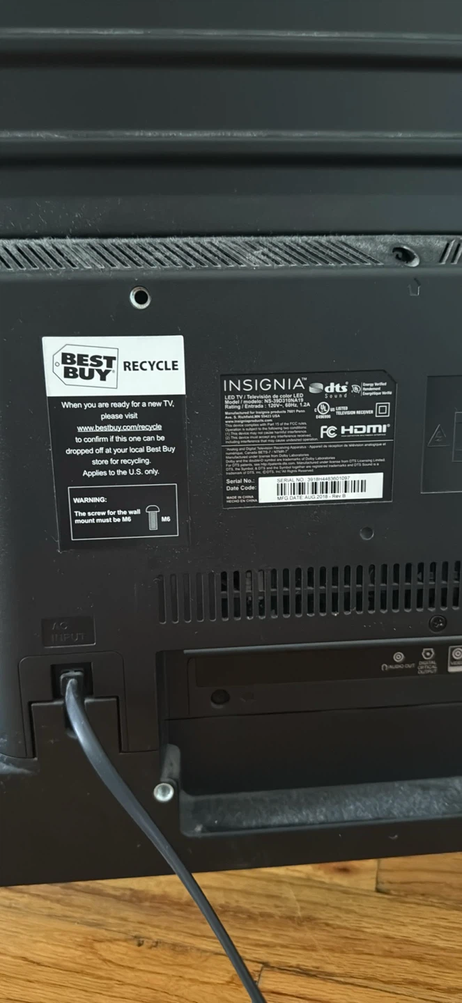 39” Insignia LED TV – Great Condition – $60 OBO - photo 2