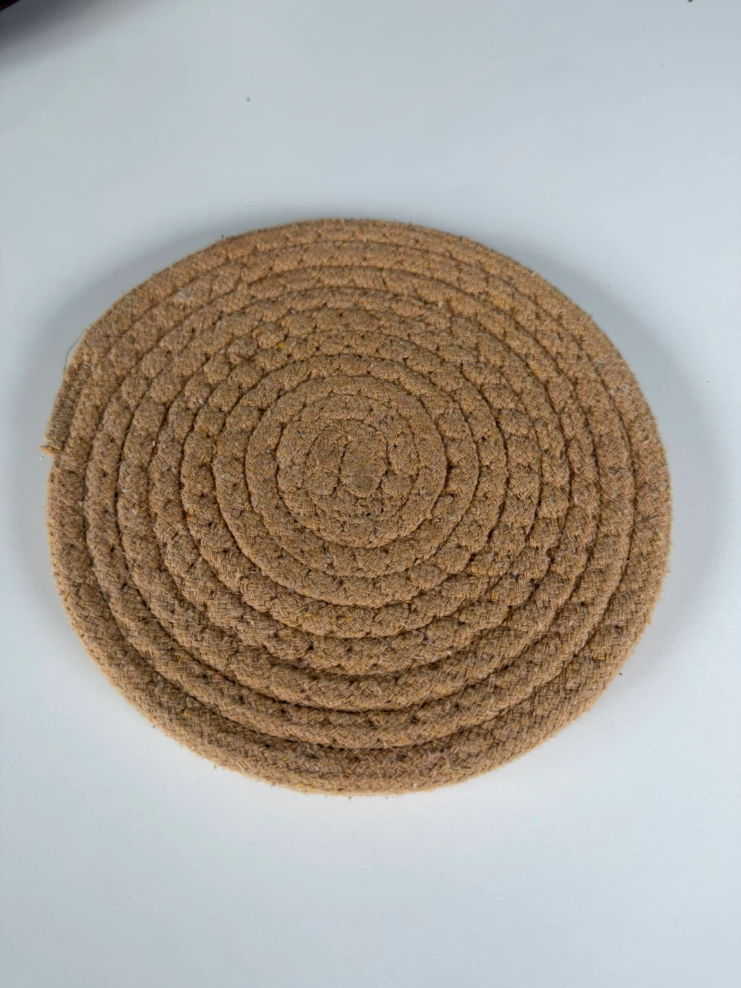 Round Woven Jute Trivet (Set of 2)