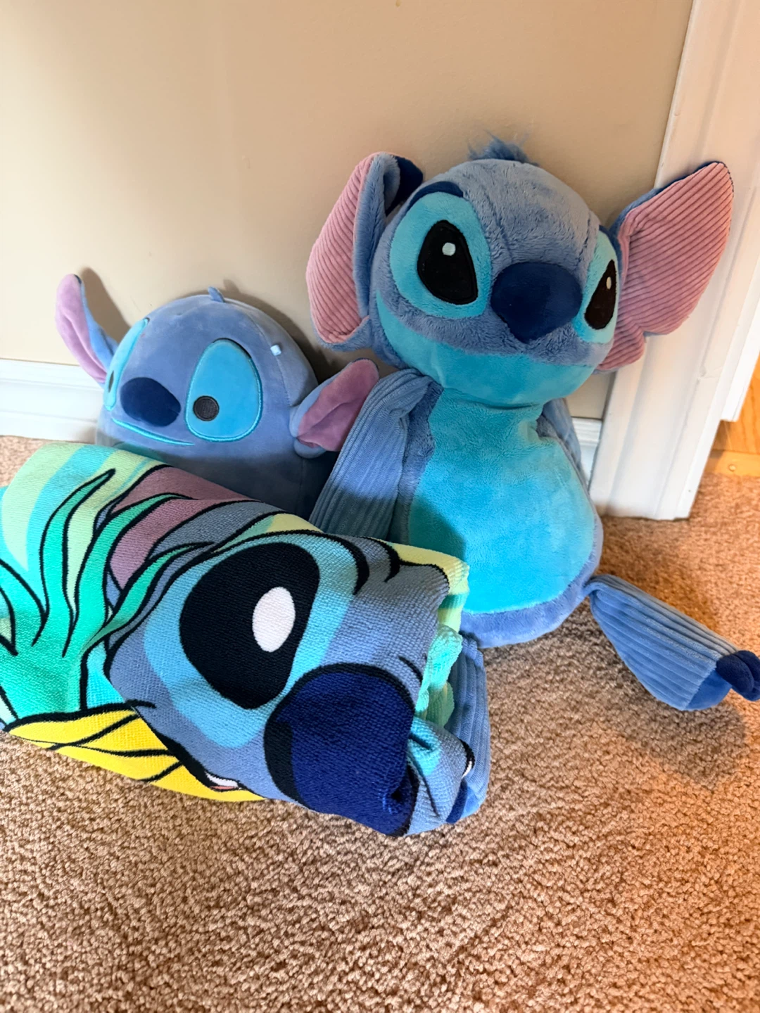 Stitch Plush Toy and Towel Set