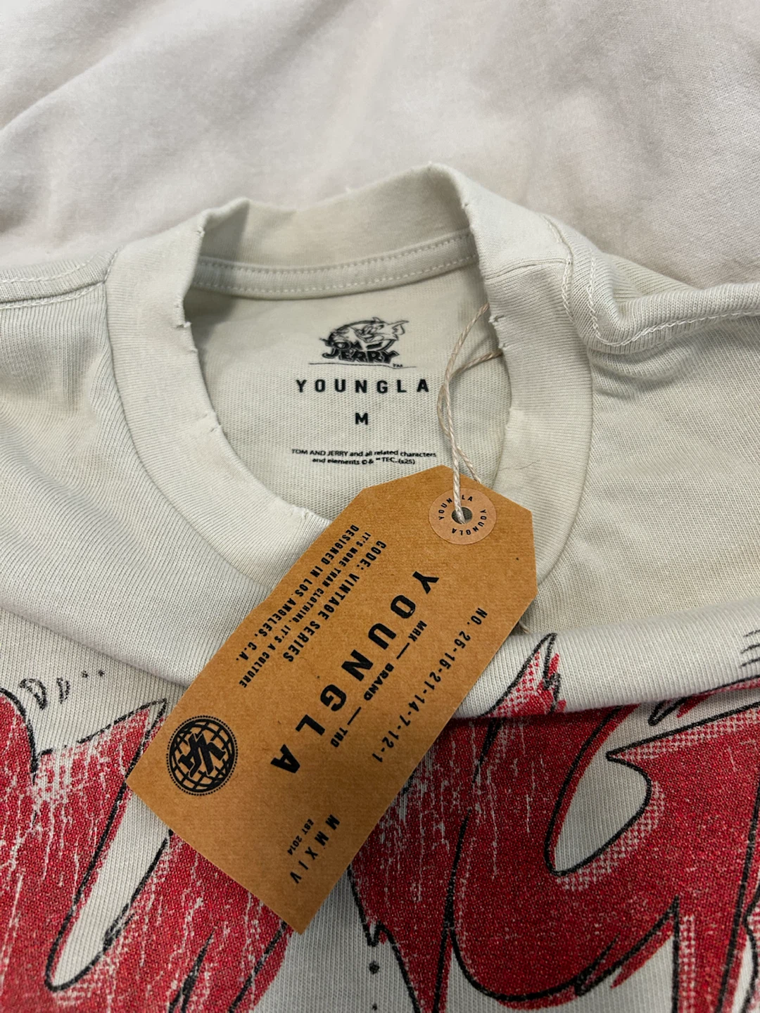 YoungLA x Tom & Jerry Graphic T-Shirt – NEW WITH TAGS 🐭🐱 - photo 3