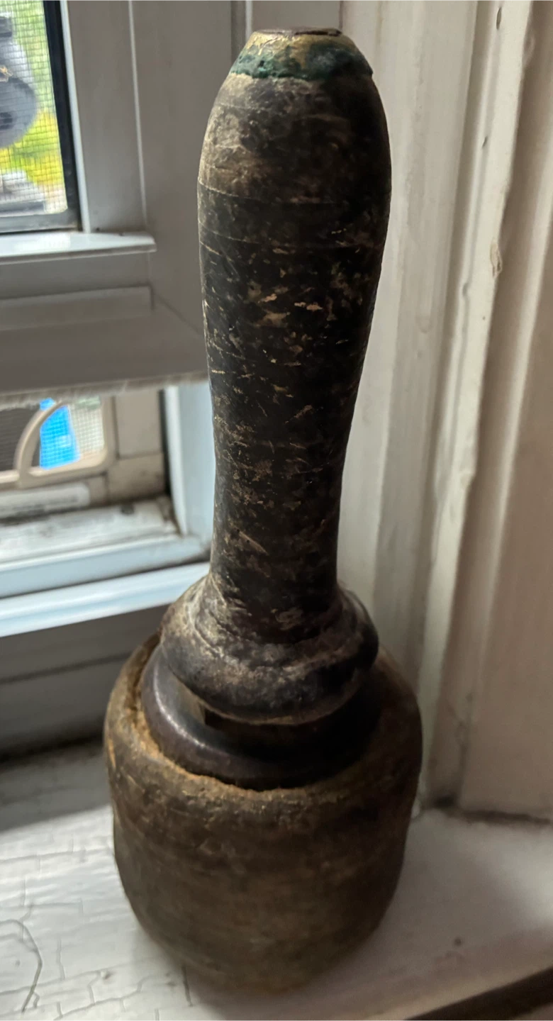 $45 maul Antique Vintage Tool Heavy Rawhide Mallet Metalworking