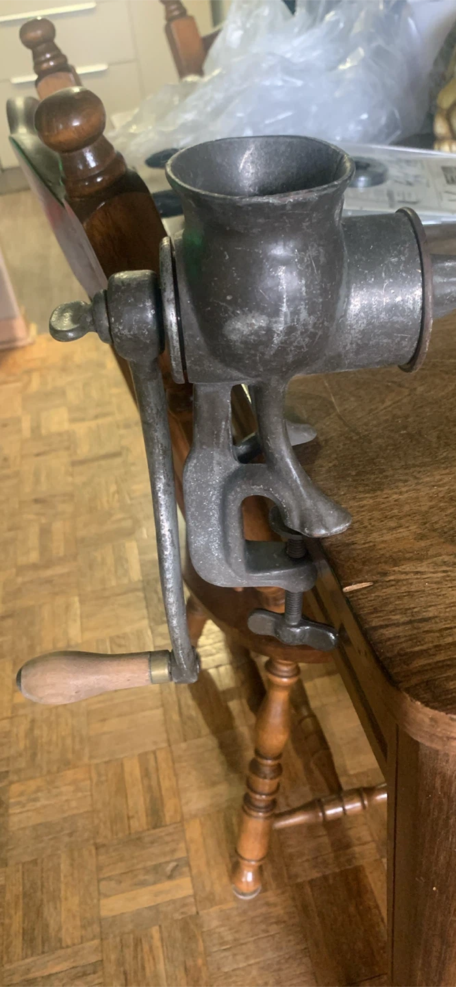 Vintage Manual Meat Grinder