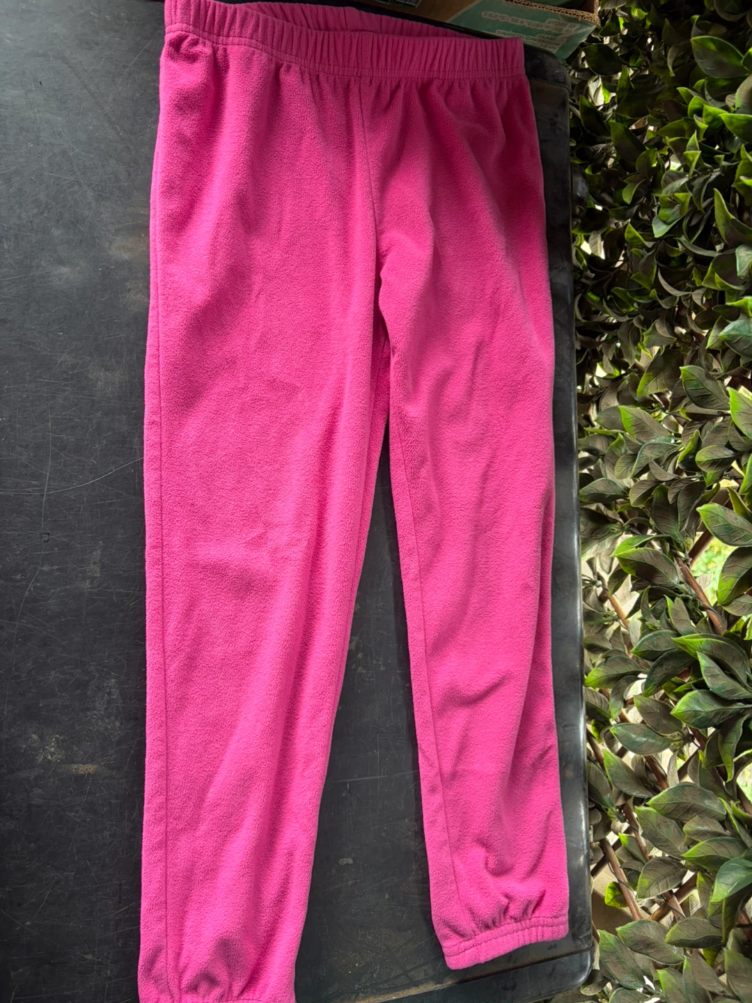 Bright Pink Fleece Pants