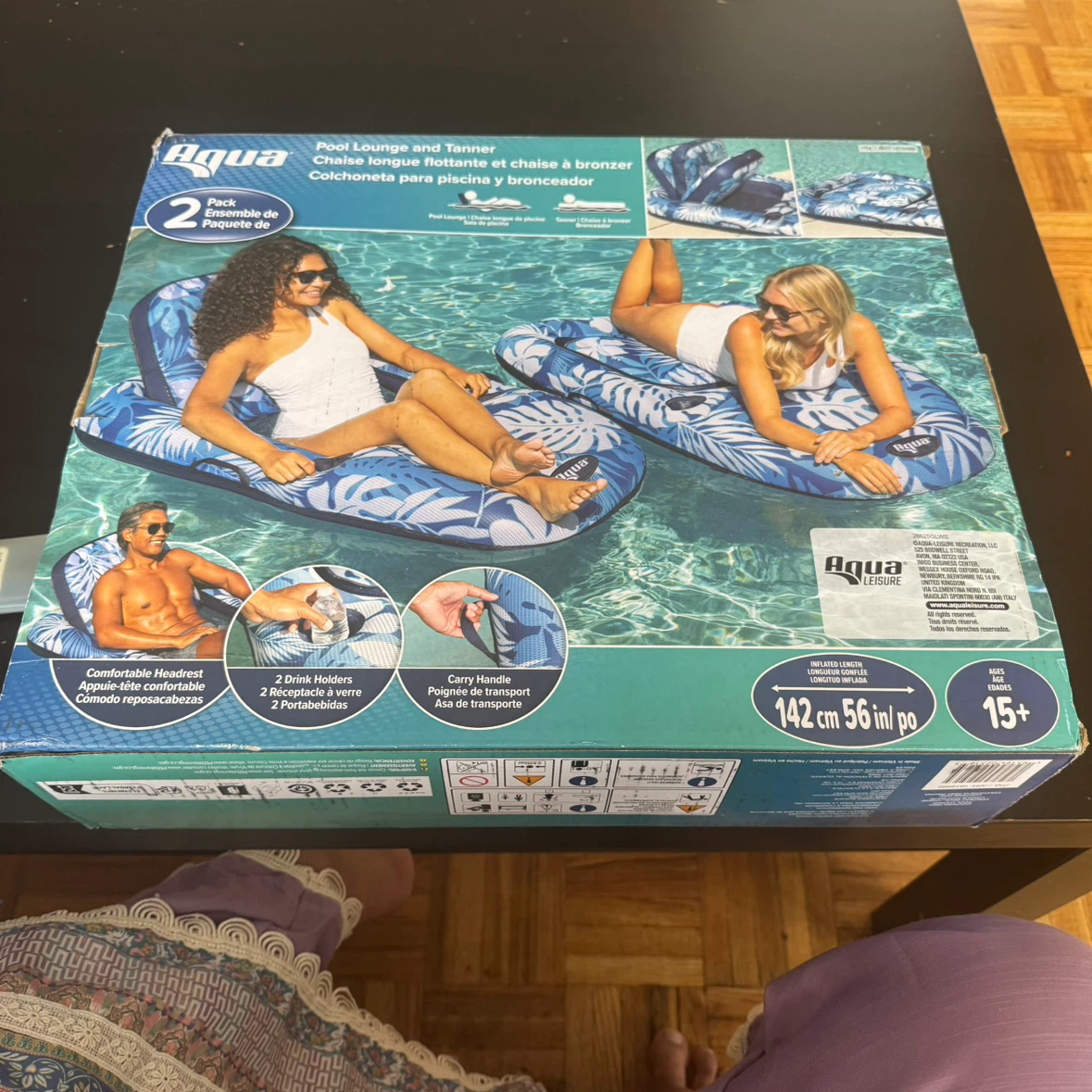 Aqua Pool Lounge and Tanner 2 Pack - photo 2
