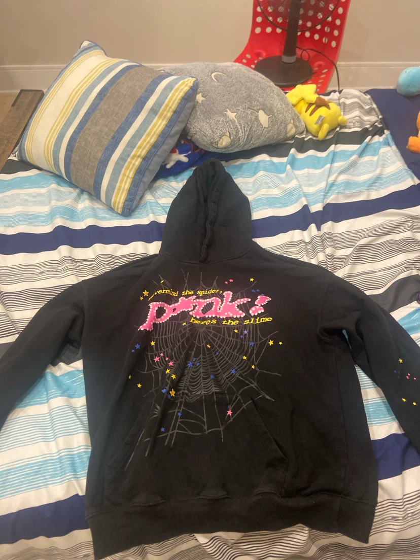 Pink Sp5der hoodie