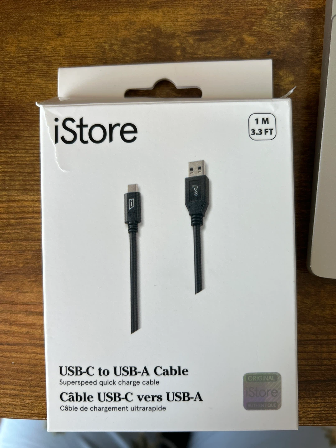 iStore USB-C to USB-A Cable 1m (new)