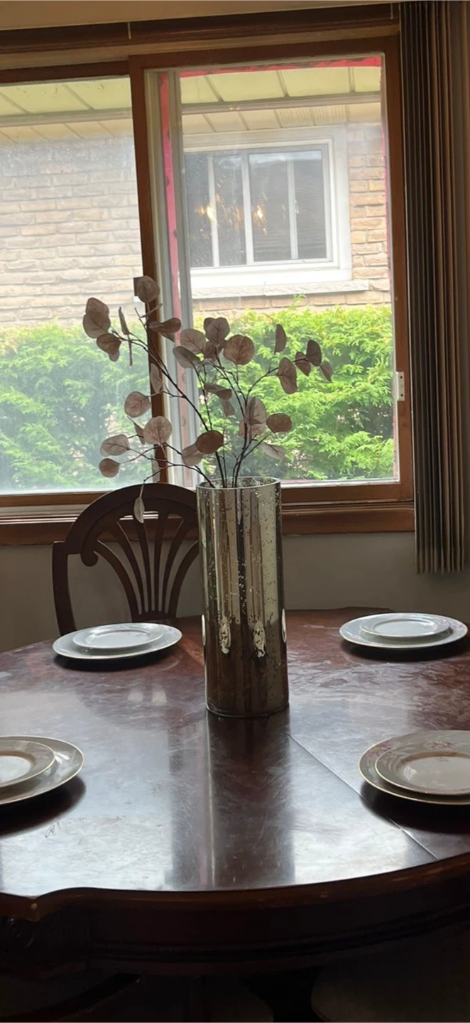 Tall Decorative Glass Vase