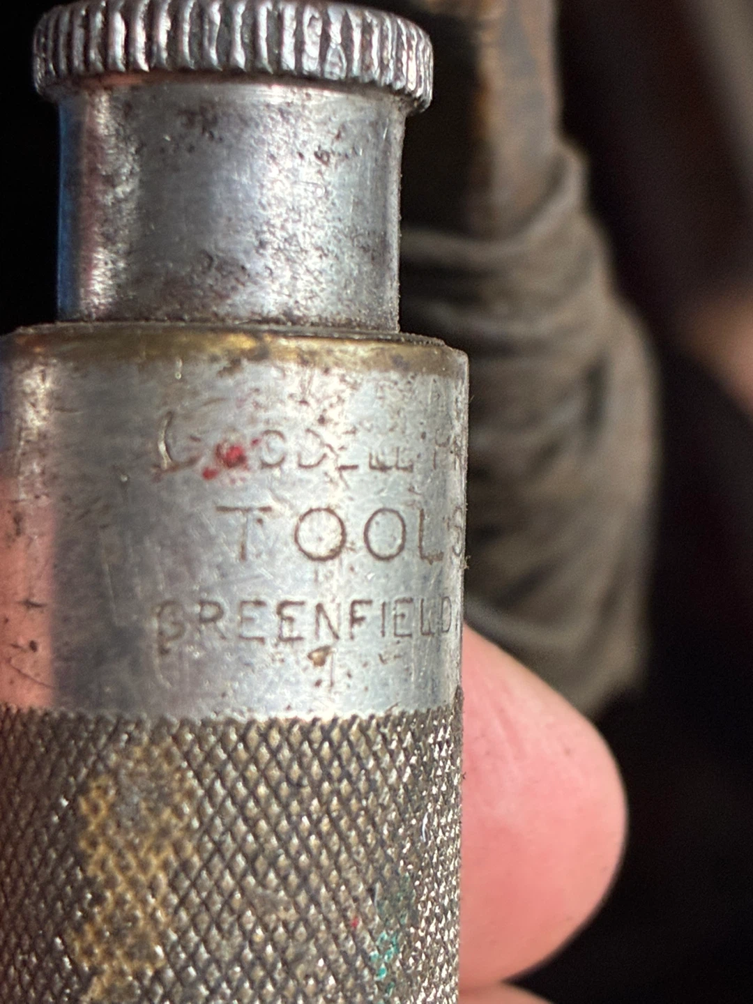 Antique vintage Metalworking Tool  Steel Centre Prick Punch - photo 3