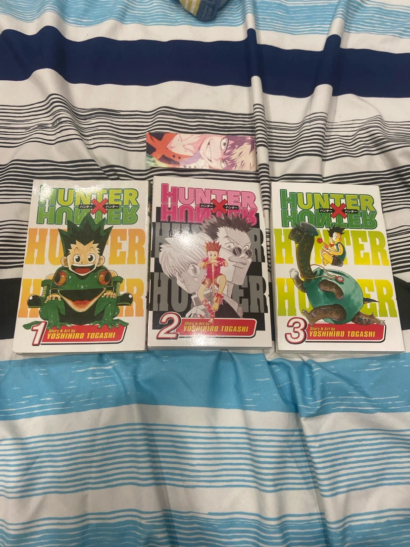 Hunter x Hunter Manga Volumes 1-3