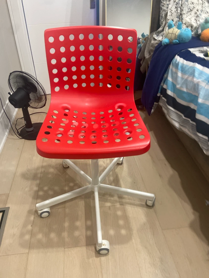 Red IKEA Office Chair