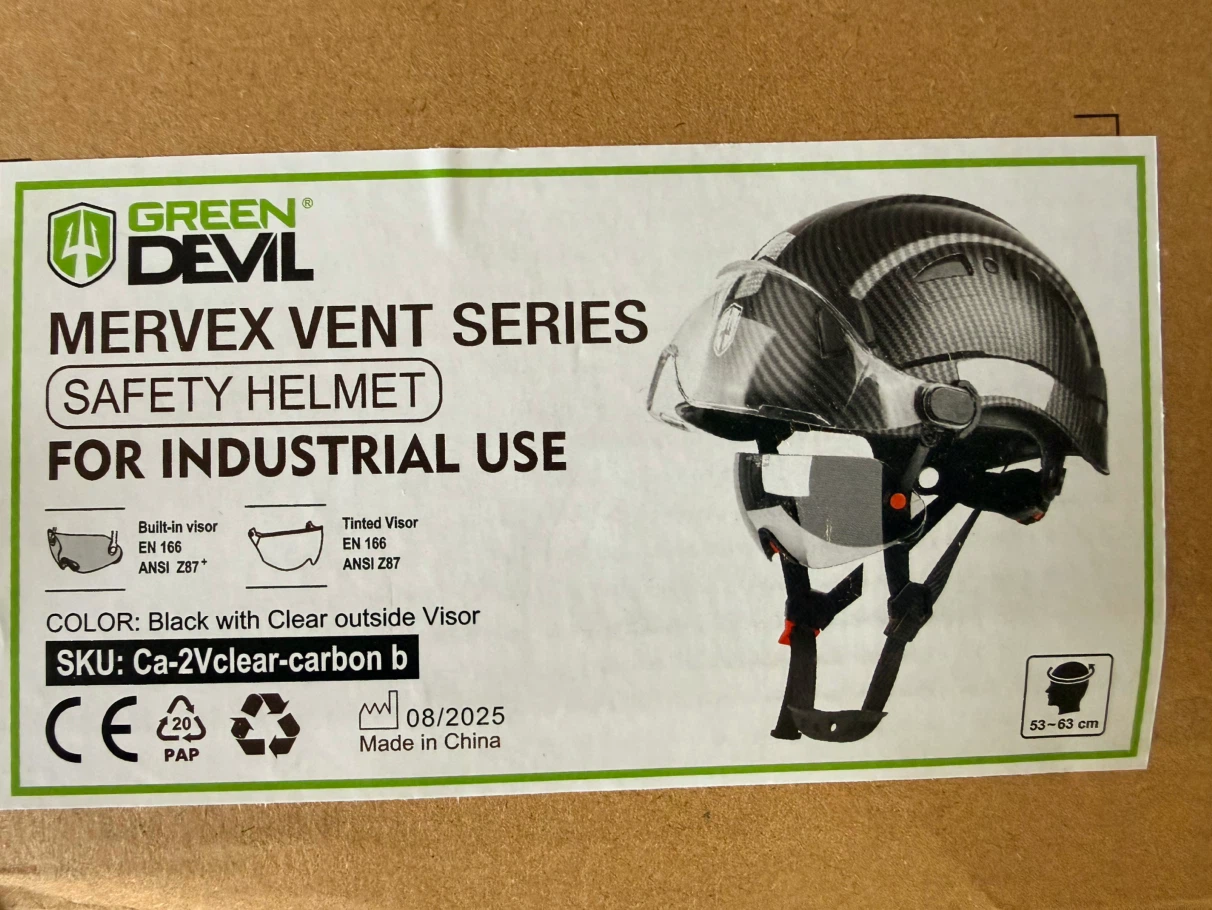 GREEN DEVIL Mervex Vent Series Safety Helmet - photo 4