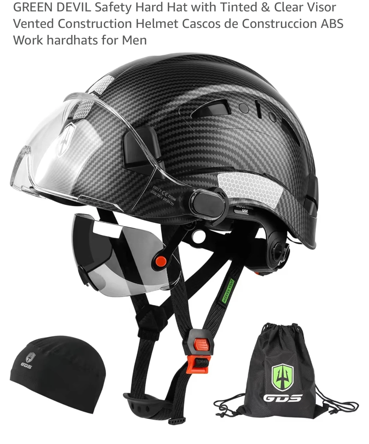GREEN DEVIL Mervex Vent Series Safety Helmet - photo 5