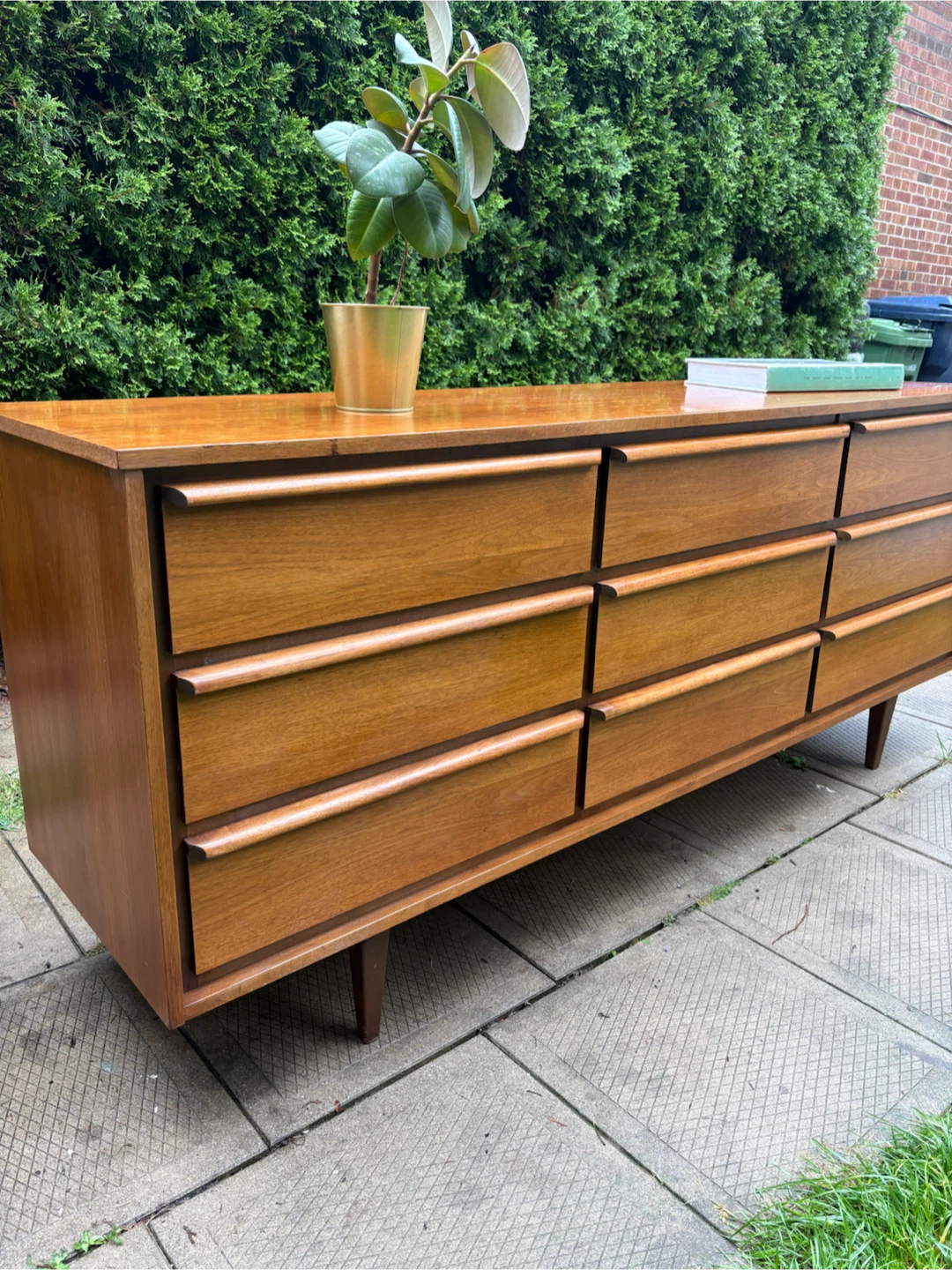 MCM Walnut Dresser - photo 2